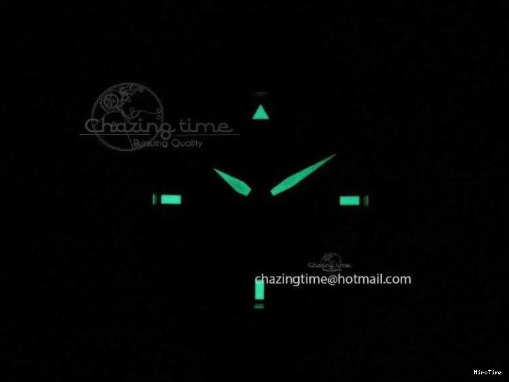 MIROTIME 0416 Mark XVII 1:1 MK Maker Best Edition SS Black Dial On Black Leather Strap A Sporty 7372